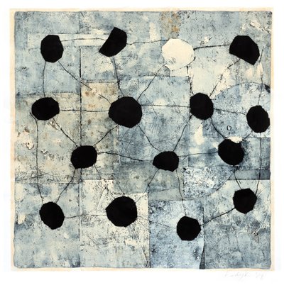 Unión, 2017 (monotipo sobre papel) de Christina Fedyk