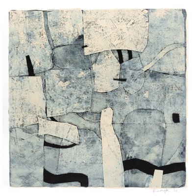 Way Station, 2016 (monotipo sobre papel) de Christina Fedyk