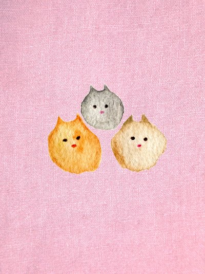 Gato rosa de Christina Misuro