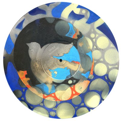 Hope,c.2020 (acrílico sobre vinilo) de Christina Saj