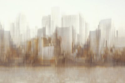 Reflejos de una ciudad abstracta de Christina Sillen