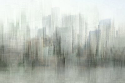 El perfil urbano de la ciudad envuelta en niebla de Christina Sillen