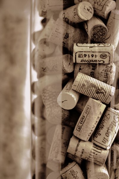 Corchos de vino rústicos de Christina Sillen