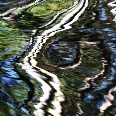 Reflejos vibrantes en el agua de Christina Sillen