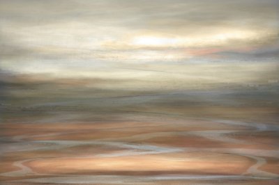 Paisaje abstracto cálido de Christina Sillen