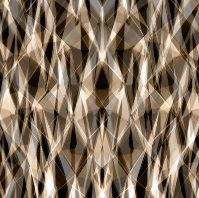 Abstracción geométrica cálida de Christina Sillen