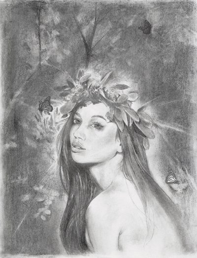 La belleza del bosque encantado de Christine Lindstrom