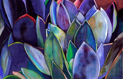 Tonos vibrantes y jugosos de Christine Lindstrom