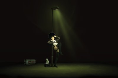 Escena callejera de cabaret de Christine von Diepenbroek