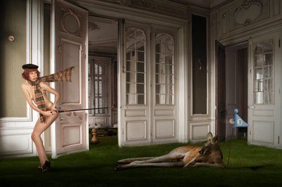 Golf surrealista y elegante de Christine von Diepenbroek