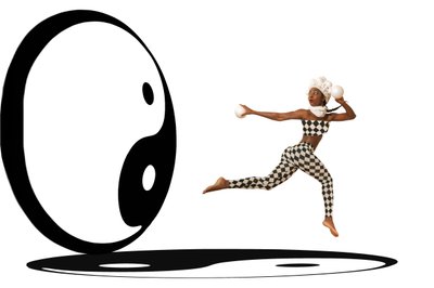 Harlequin Yin Yang Balance de Christine von Diepenbroek