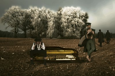 Músicos melancólicos del campo de Christine von Diepenbroek