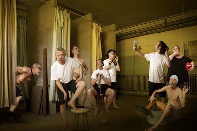 Una escena peculiar en el vestuario de Christine von Diepenbroek