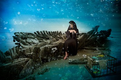 Fantasía de un naufragio submarino de Christine von Diepenbroek