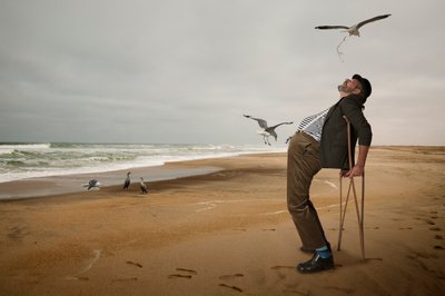 Un encuentro caprichoso en la playa de Christine von Diepenbroek