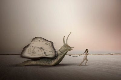 la lentitud del tiempo de Christine von Diepenbroek