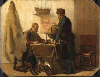 Heemskerck y Barents planean su segunda expedición al extremo norte de Christoffel Bisschop