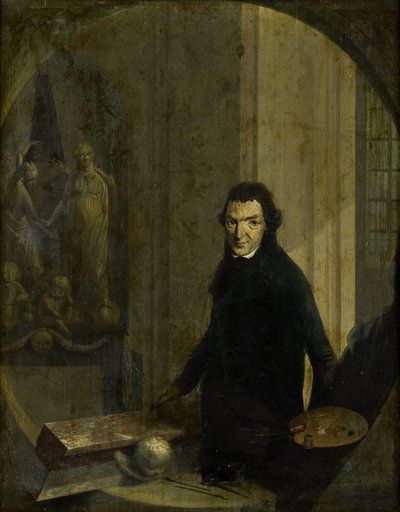 Autorretrato de Christoffel Frederik Franck