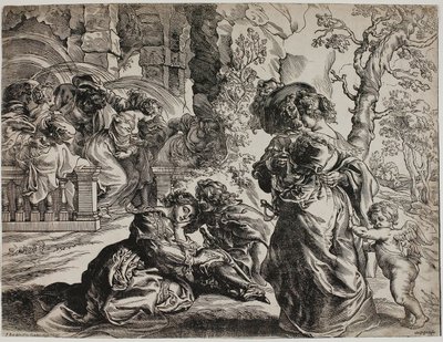 El jardín del amor, mitad derecha de Christoffel Jegher