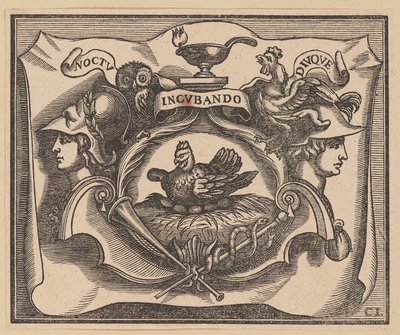 Viñeta para la portada de C. Peregrino, Principes Hollandiae et Zelandiae de Christoffel Jegher after Sir Peter Paul Rubens
