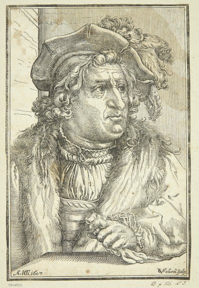 Retrato imaginario de un viejo con sombrero de Christoffel van