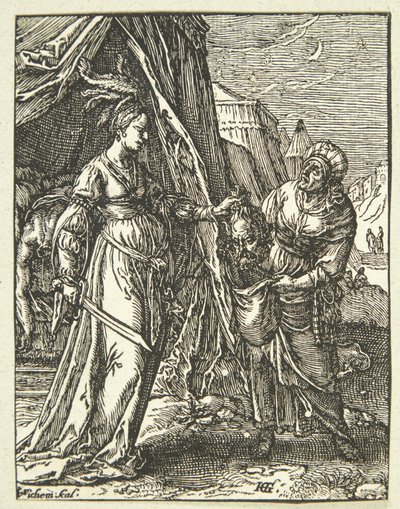 Judith con la cabeza de Holofernes de Christoffel van