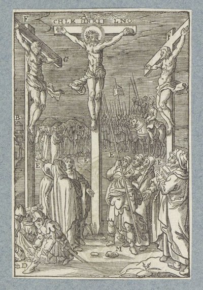 Cristo en la cruz de Christoffel van Sichem (II)