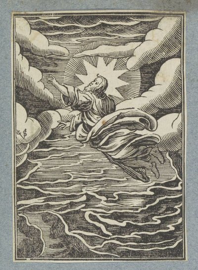 Primer día de la creación: separación entre la luz y las tinieblas de Christoffel van Sichem (II)