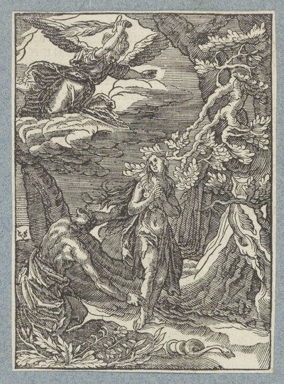 Expulsión del Paraíso de Christoffel van Sichem (II)