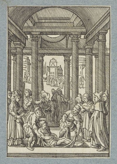 Entierro de Esteban de Christoffel van Sichem (II)