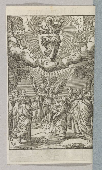 Ascensión de Cristo de Christoffel van Sichem (II)
