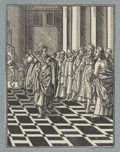 Jeremías y el yugo de Babilonia de Christoffel van Sichem (II)