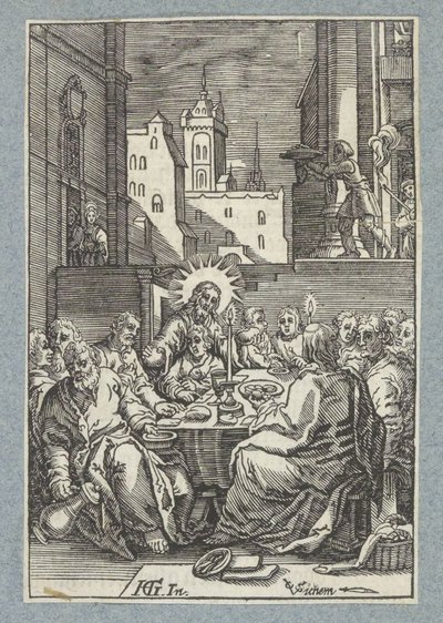 La última cena de Christoffel van Sichem (II)