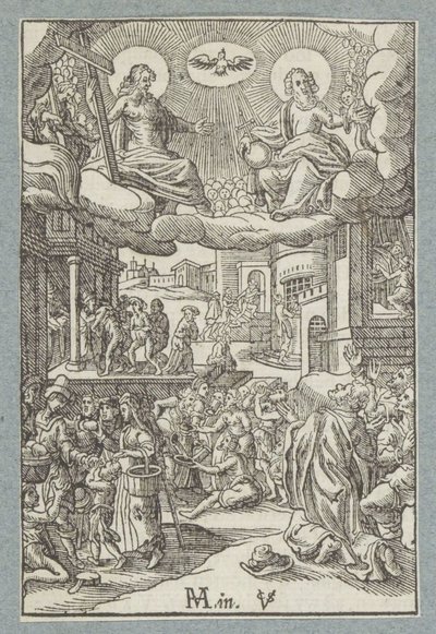 Padre nuestro que estás en los cielos, santificado sea tu nombre de Christoffel van Sichem (II)