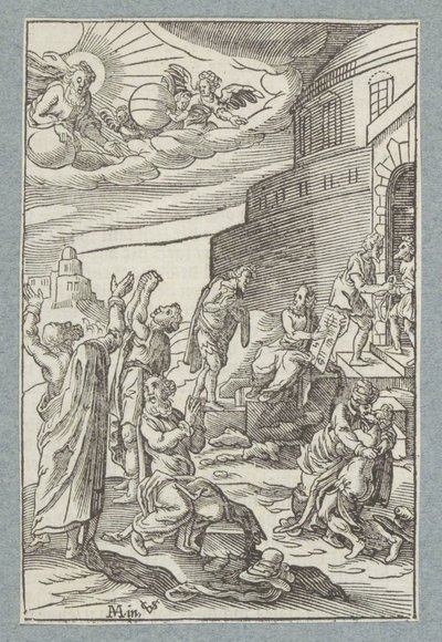 Perdónanos nuestras deudas, como también nosotros hemos perdonado a los que nos debían de Christoffel van Sichem (II)