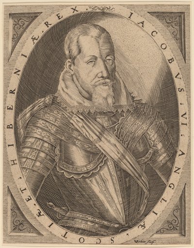 James I, Rey de Gran Bretaña de Christoffel van Sichem I