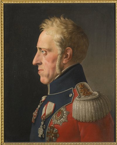 Retrato de Federico VI de Dinamarca (1768-1839) de Christoffer Wilhelm Eckersberg