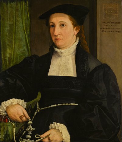 Retrato de Barbara Schwarz de Christoph Amberger