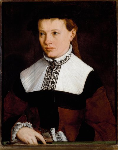 Retrato de Úrsula Degnin de Christoph Amberger