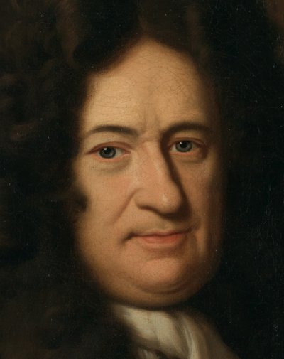 Alemán: Retrato del filósofo Gottfried Wilhelm Freiherr von Leibniz Retrato de Gottfried Leibniz (1646-1716), filósofo alemán de Christoph Bernhard Francke