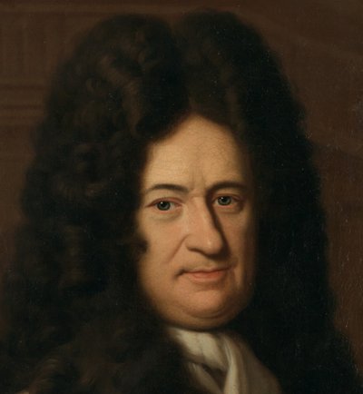 Alemán: Retrato del filósofo Gottfried Wilhelm Freiherr von Leibniz Retrato de Gottfried Leibniz (1646-1716), filósofo alemán de Christoph Bernhard Francke