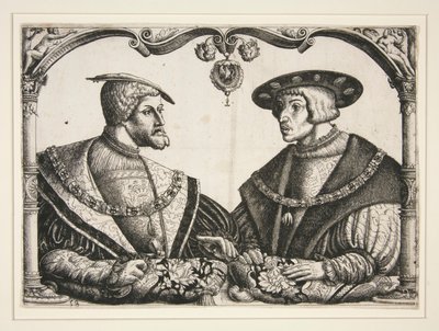 Emperadores Carlos V y Fernando I de Christoph Bockstorffer