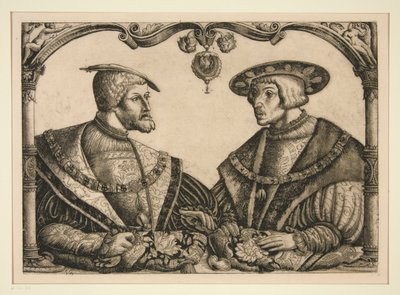Emperadores Carlos V y Fernando I de Christoph Bockstorffer