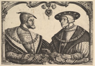 Emperadores Carlos V y Fernando I de Christoph Bockstorffer