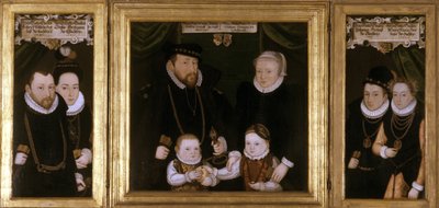 Tríptico de Johann Wilhelm von Sachsen de Christoph Leutolph