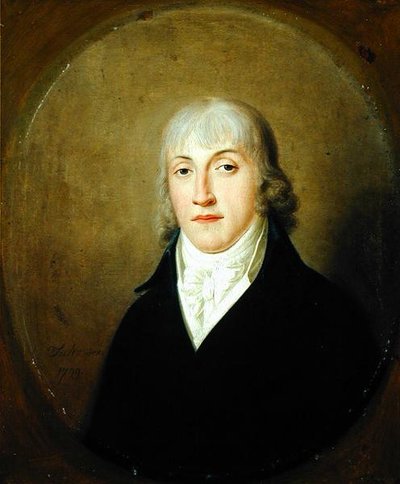 Retrato de un caballero, 1799 de Christoph Suhr