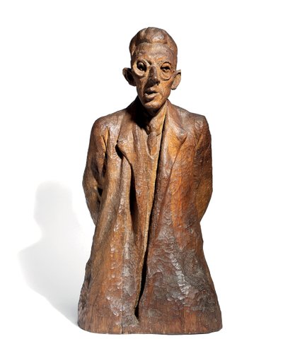 Retrato del Crítico Arthur Binz, c.1926 de Christoph Voll