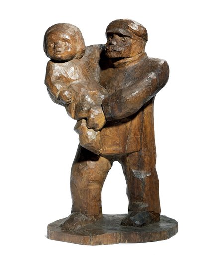 Trabajador con niño de Christoph Voll