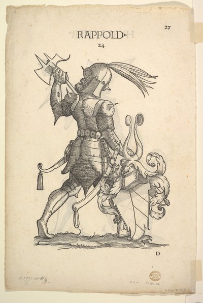 Familias Hurlacher recto y Rappold verso, de Paul Hector Mairs Berich de Christoph Weiditz