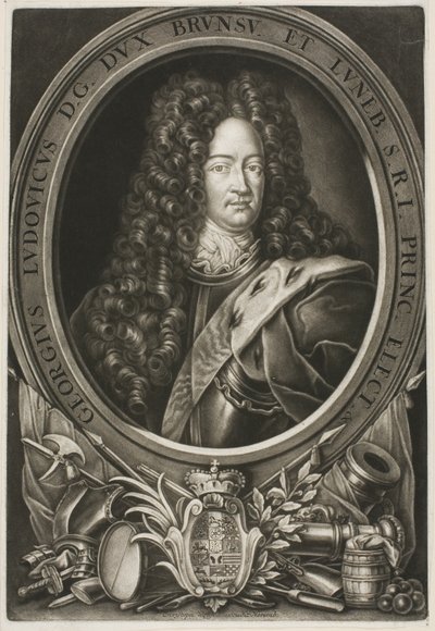 Georg Ludwig, duque de Brunswick de Christoph Weigel
